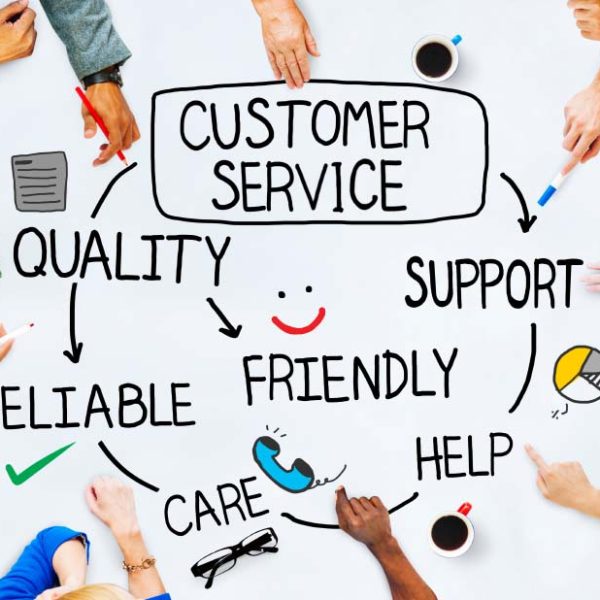 Group Of People And Customer Service Concepts